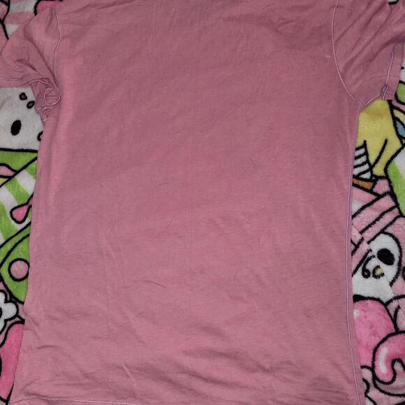 Replay Women's White and Pink T-shirt - Picture 4 of 7
